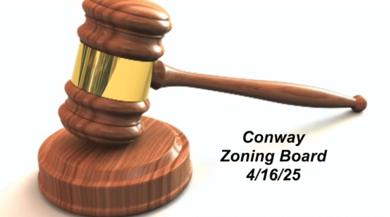 Conway Zoning Board (4/16/25)